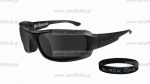 AIRBORNE Smoke Grey Lens, Matte Black Frame